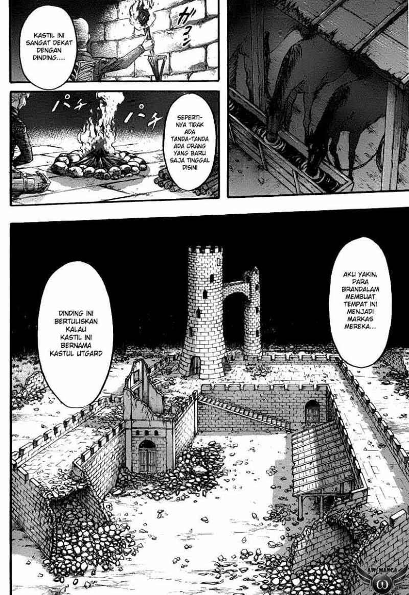 Shingeki no Kyojin — Chapter 38, halaman 23
