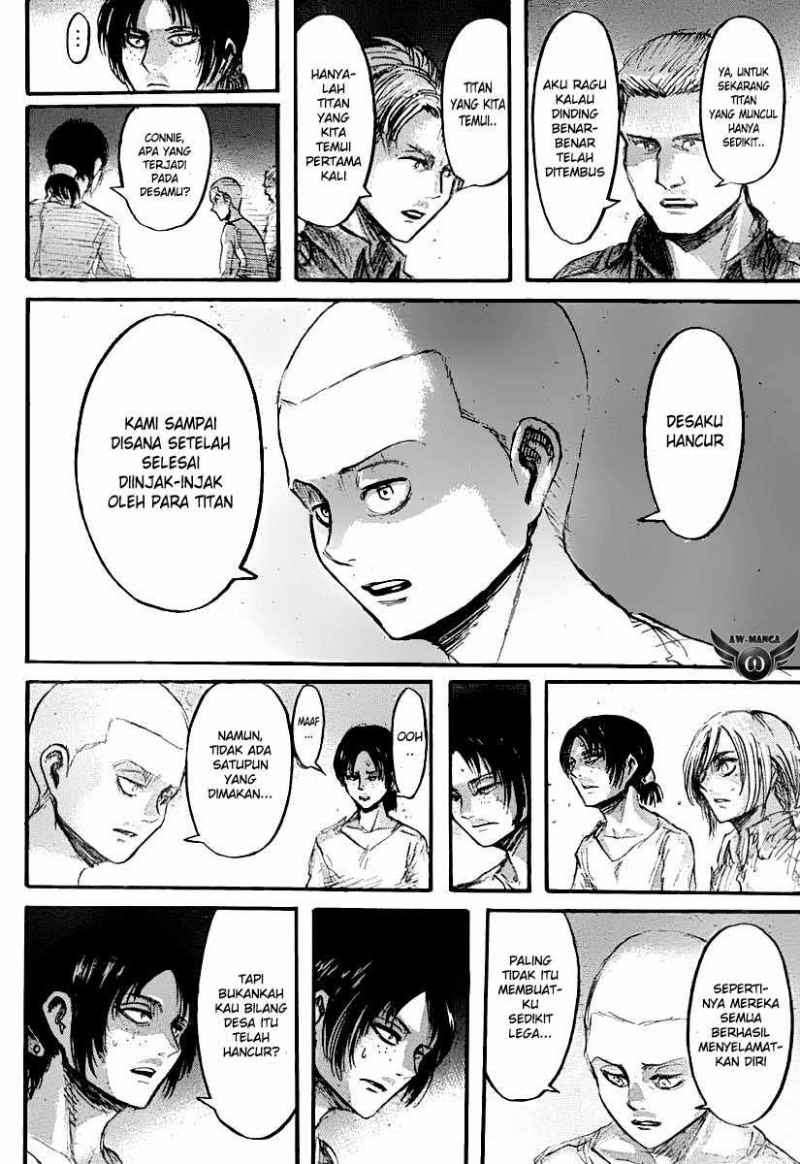 Shingeki no Kyojin — Chapter 38, halaman 27