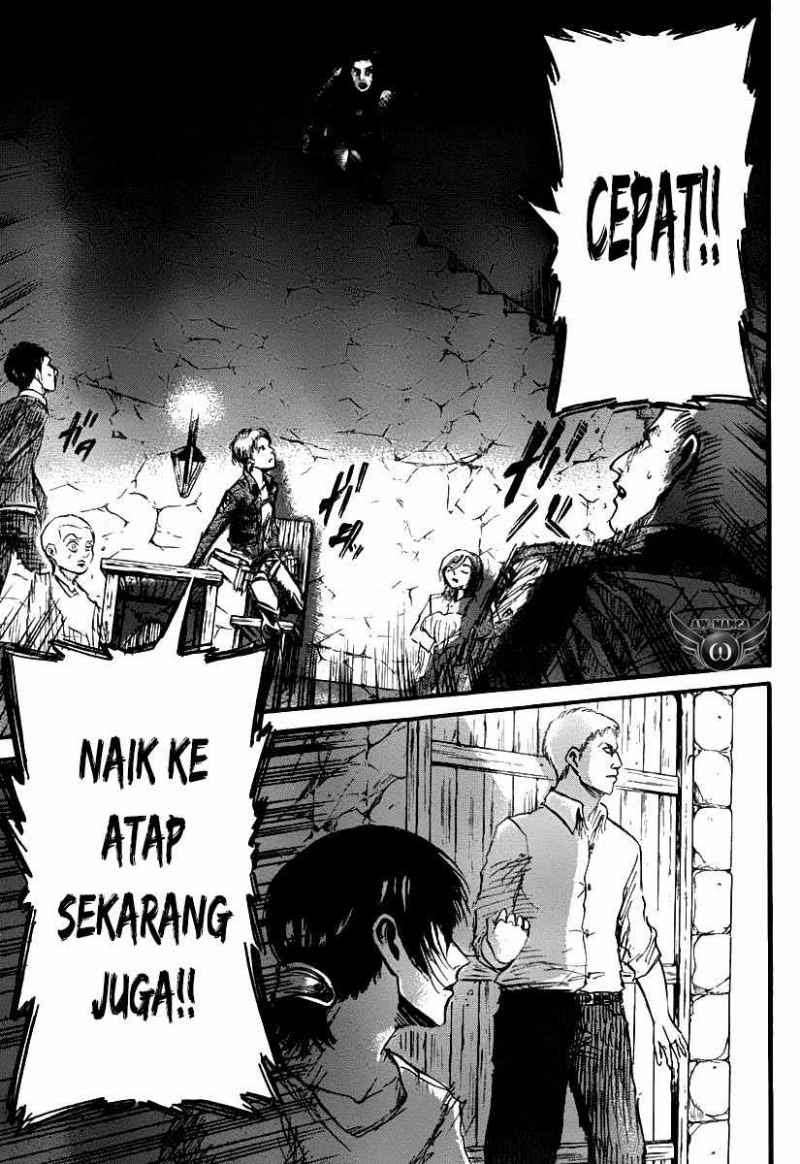 Shingeki no Kyojin — Chapter 38, halaman 34