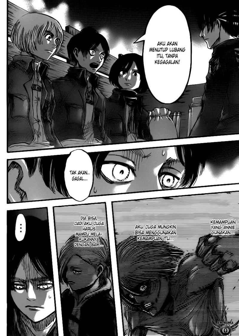 Shingeki no Kyojin — Chapter 37, halaman 17
