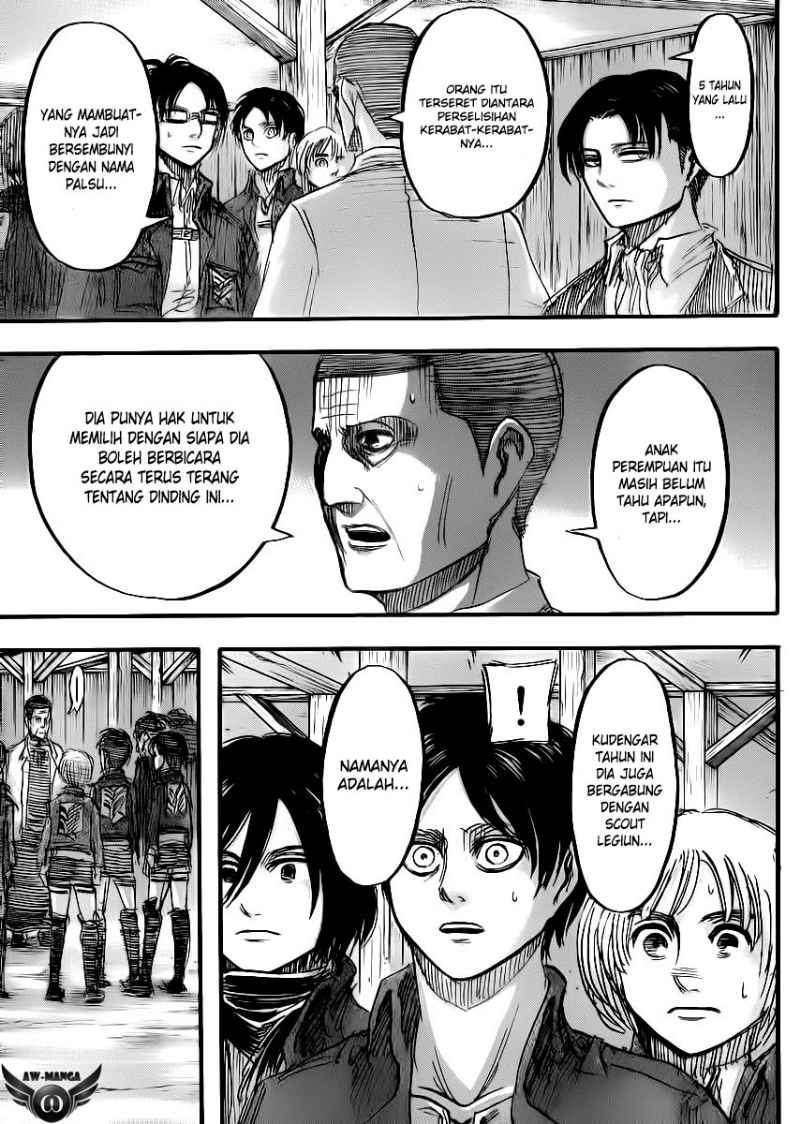 Shingeki no Kyojin — Chapter 37, halaman 29