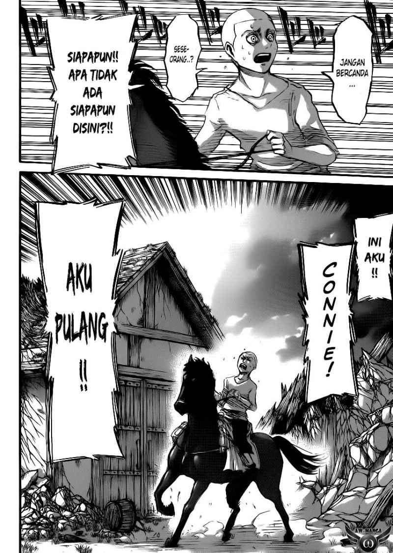 Shingeki no Kyojin — Chapter 37, halaman 40