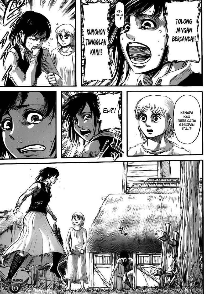 Shingeki no Kyojin — Chapter 36, halaman 27