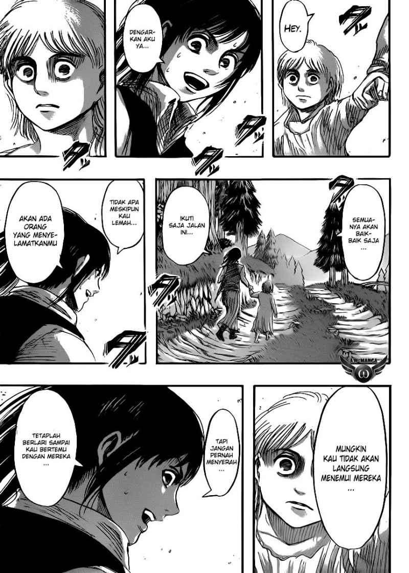 Shingeki no Kyojin — Chapter 36, halaman 33