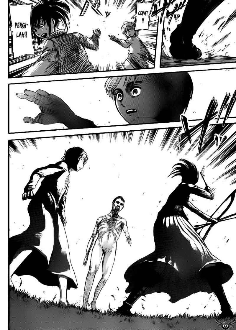 Shingeki no Kyojin — Chapter 36, halaman 34