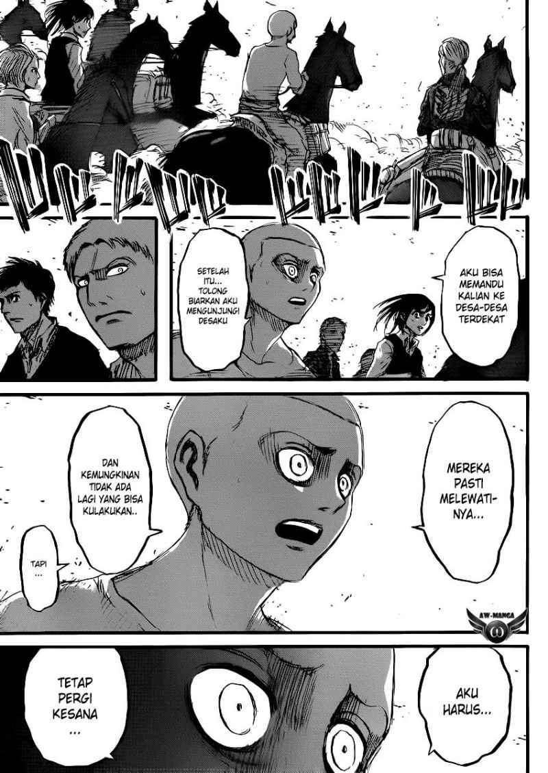 Shingeki no Kyojin — Chapter 35, halaman 17