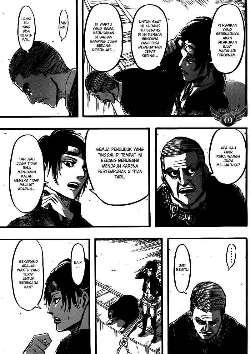 Shingeki no Kyojin — Chapter 34, halaman 17