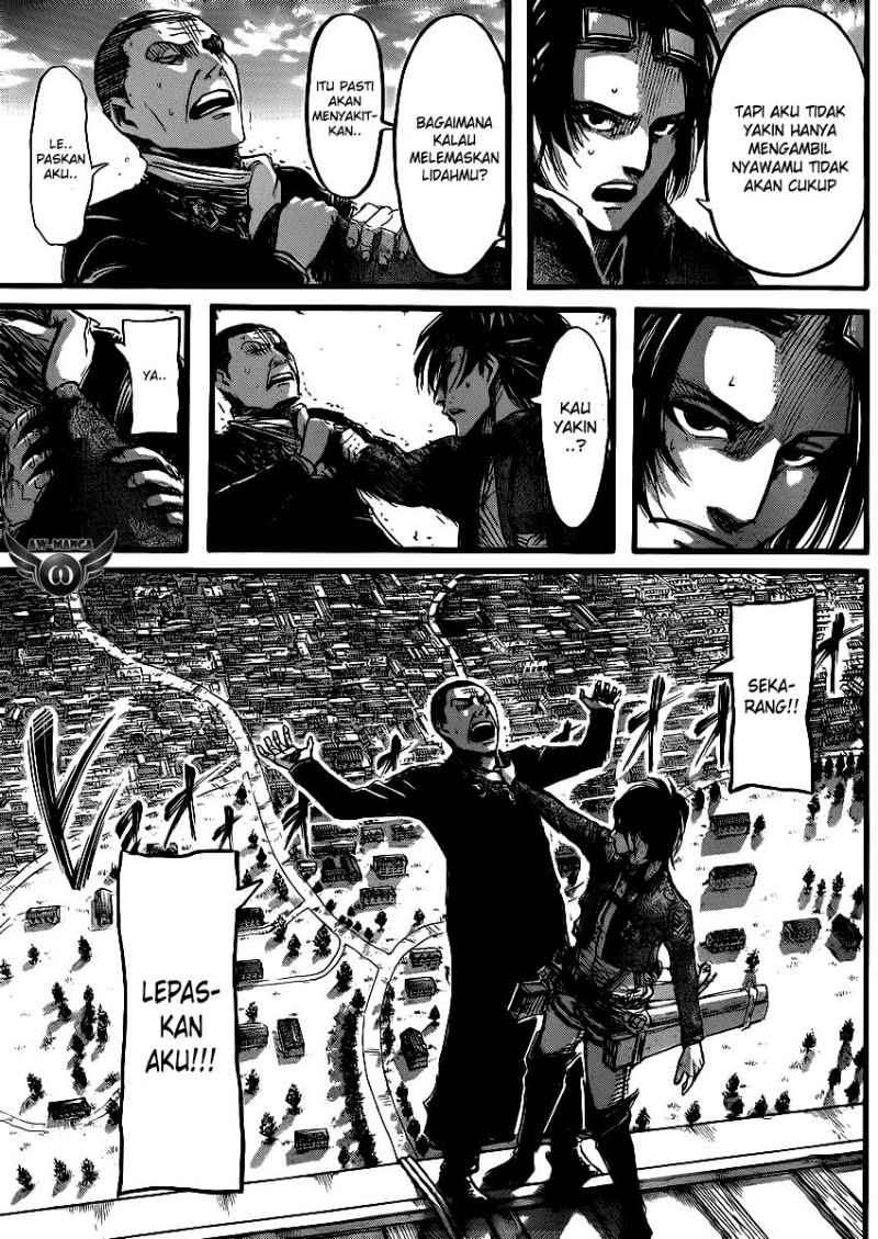Shingeki no Kyojin — Chapter 34, halaman 23