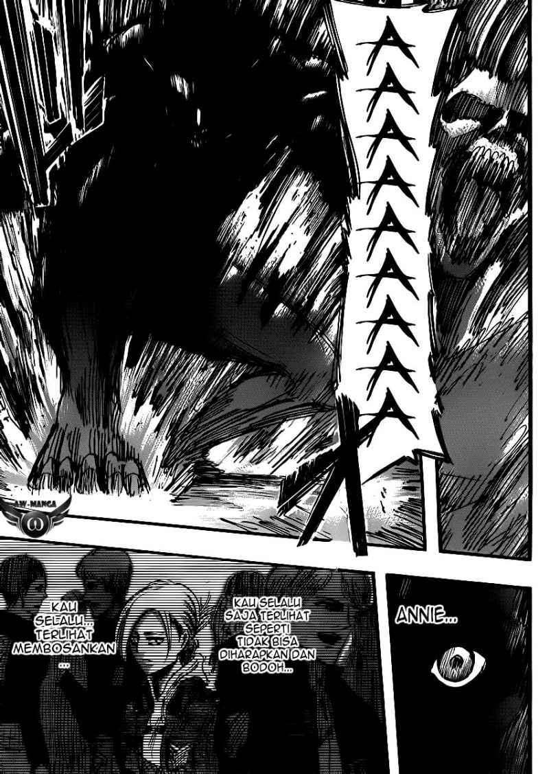 Shingeki no Kyojin — Chapter 33, halaman 21