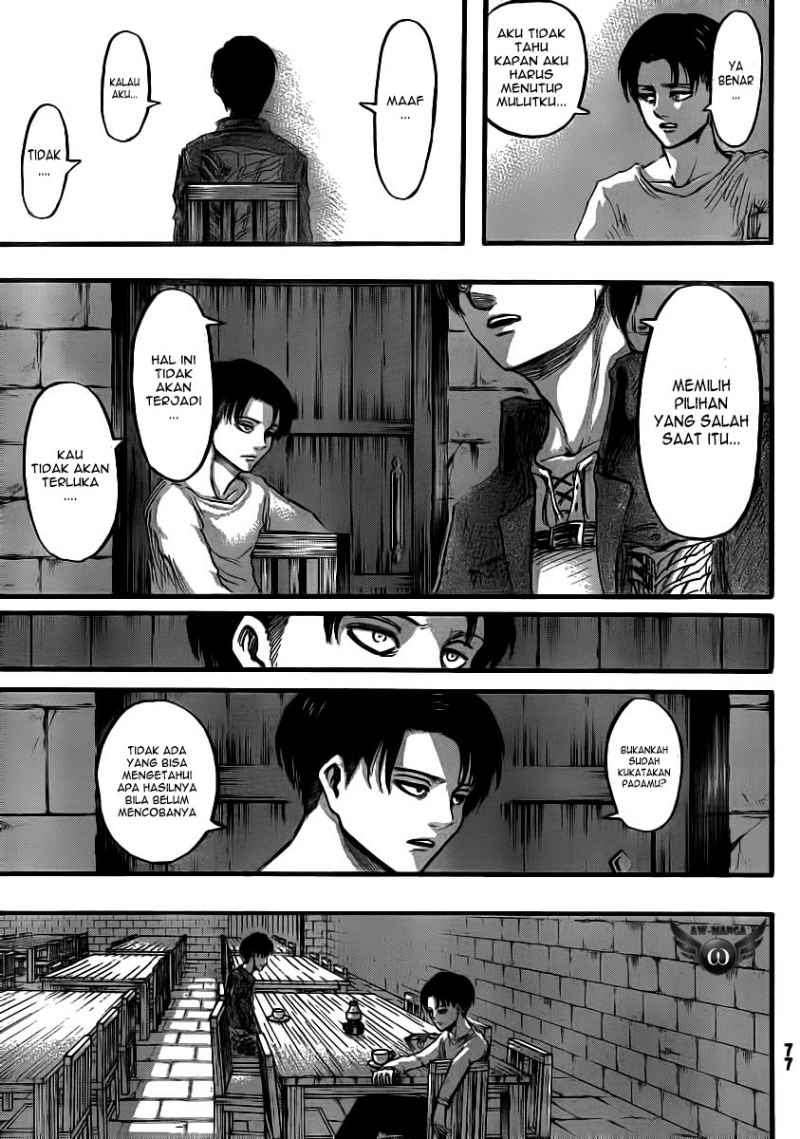 Shingeki no Kyojin — Chapter 32, halaman 21