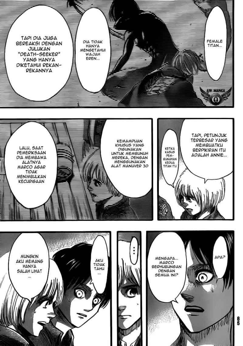 Shingeki no Kyojin — Chapter 32, halaman 29