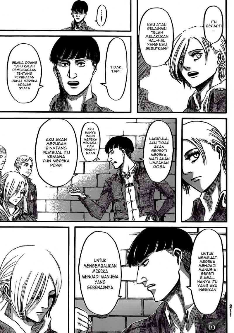Shingeki no Kyojin — Chapter 31, halaman 13