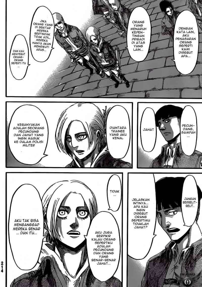 Shingeki no Kyojin — Chapter 31, halaman 16