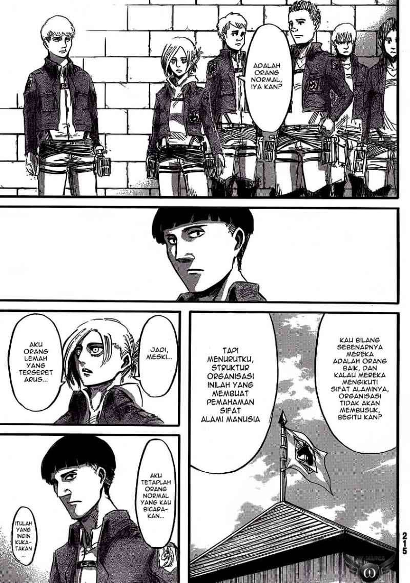 Shingeki no Kyojin — Chapter 31, halaman 17