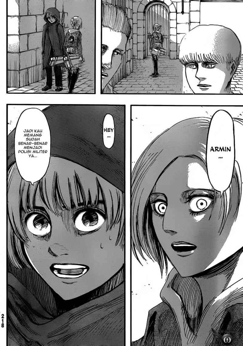 Shingeki no Kyojin — Chapter 31, halaman 20