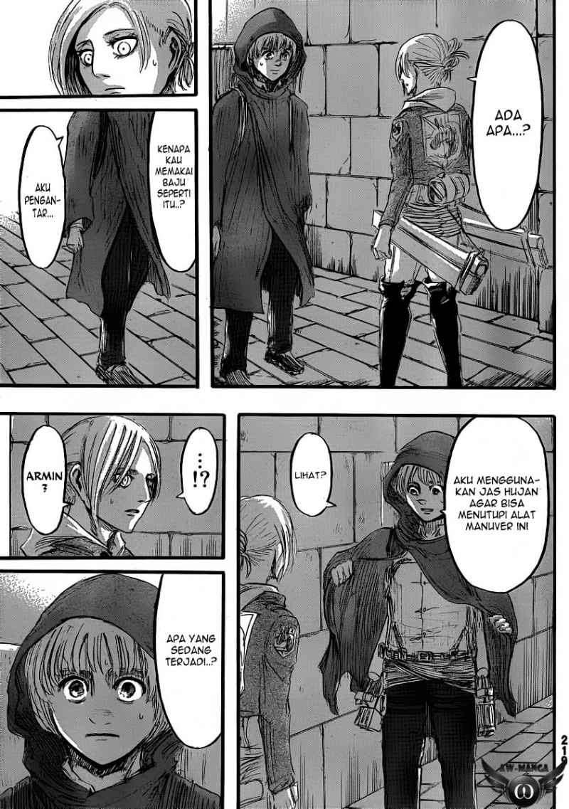 Shingeki no Kyojin — Chapter 31, halaman 21