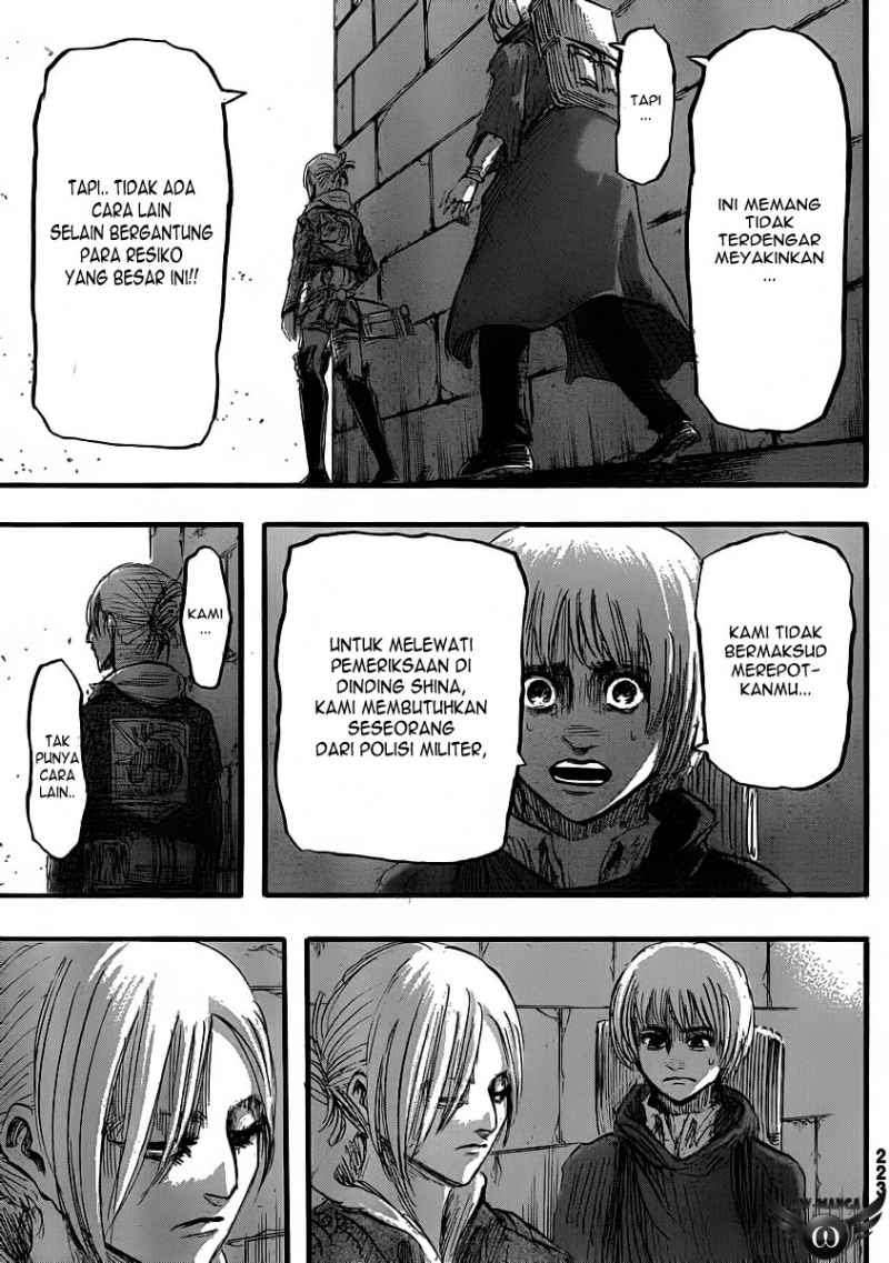 Shingeki no Kyojin — Chapter 31, halaman 25