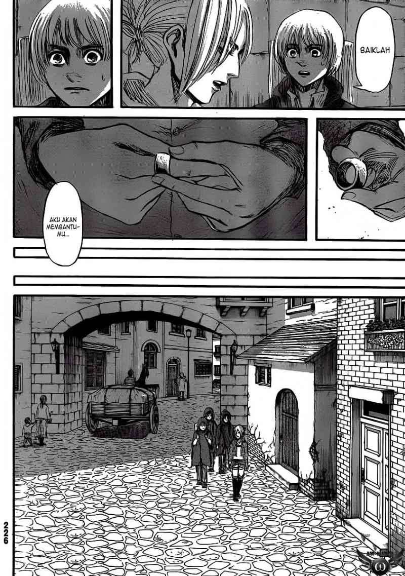 Shingeki no Kyojin — Chapter 31, halaman 28