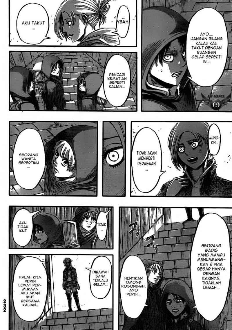 Shingeki no Kyojin — Chapter 31, halaman 34