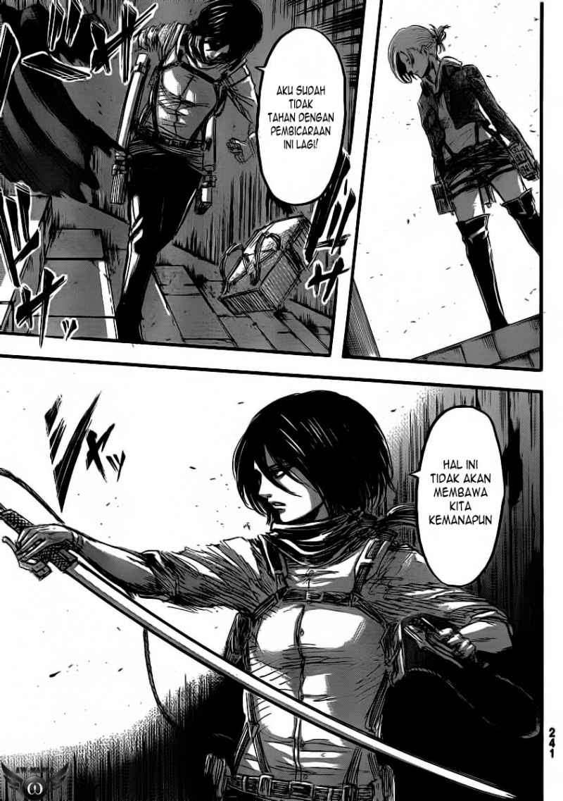 Shingeki no Kyojin — Chapter 31, halaman 43