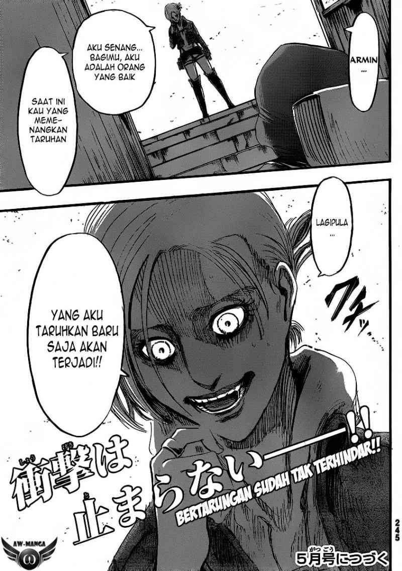Shingeki no Kyojin — Chapter 31, halaman 46