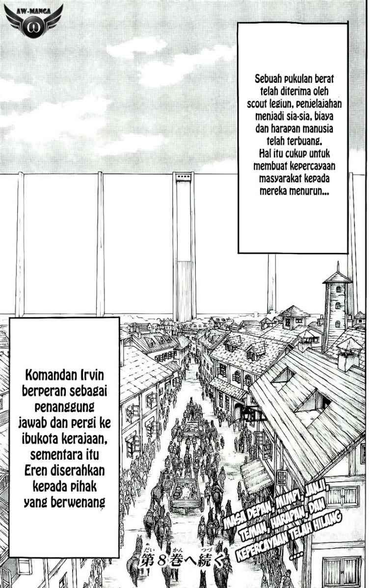 Shingeki no Kyojin — Chapter 30, halaman 44