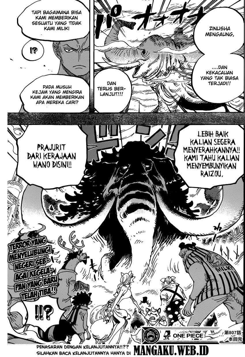One Piece — Chapter 807, halaman 17