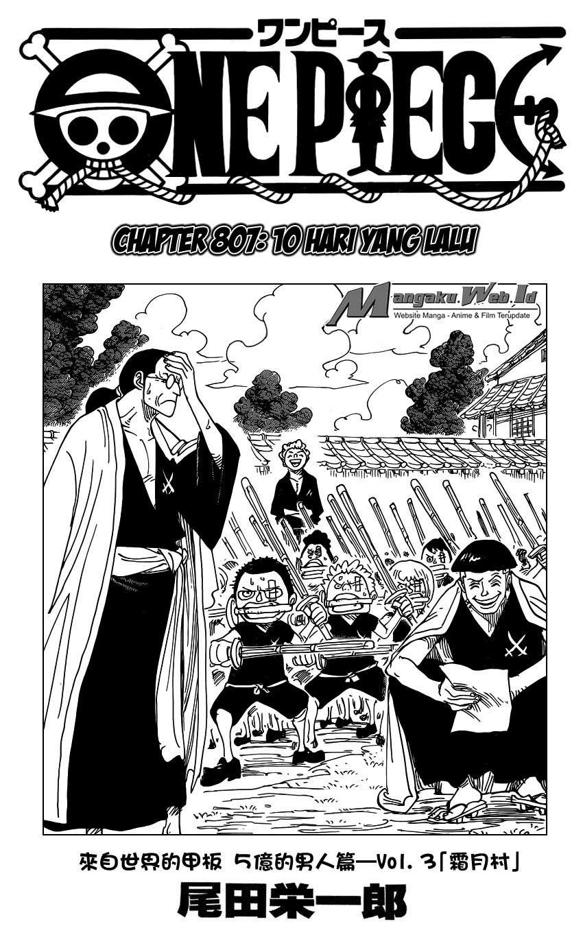 One Piece — Chapter 807, halaman 2