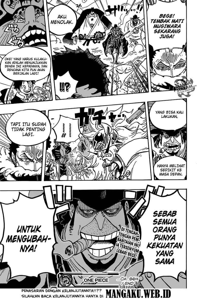 One Piece — Chapter 864, halaman 17