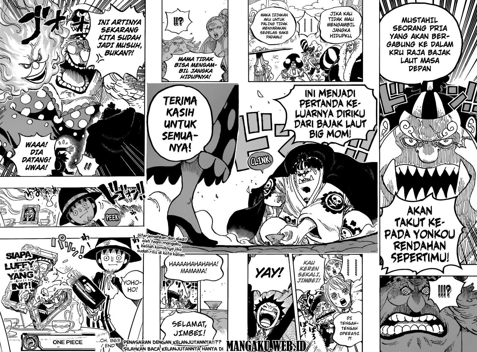 One Piece — Chapter 863, halaman 18