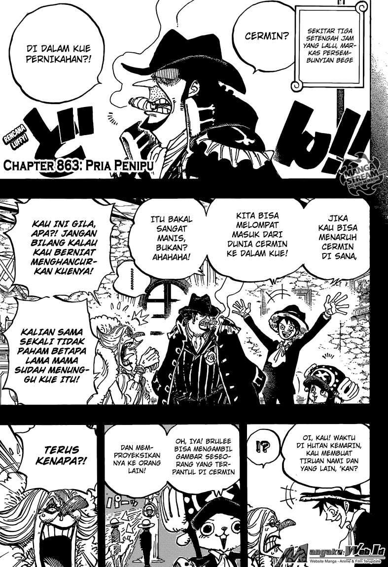 One Piece — Chapter 863, halaman 3