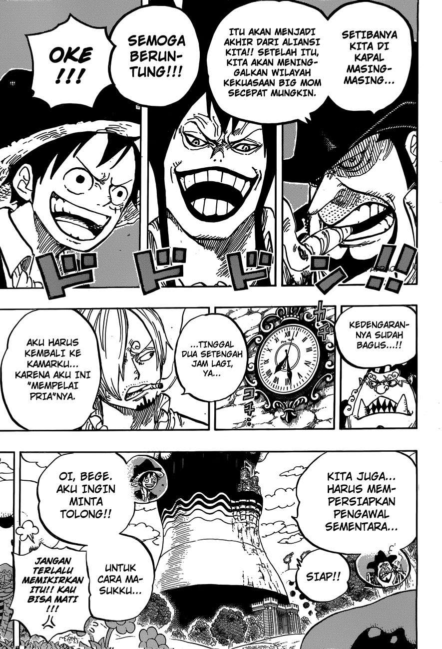 One Piece — Chapter 859, halaman 13