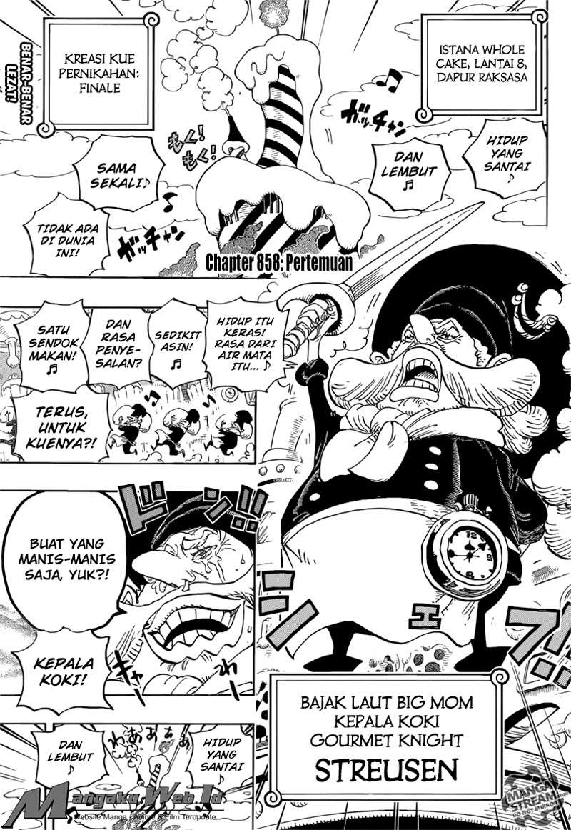 One Piece — Chapter 858, halaman 3