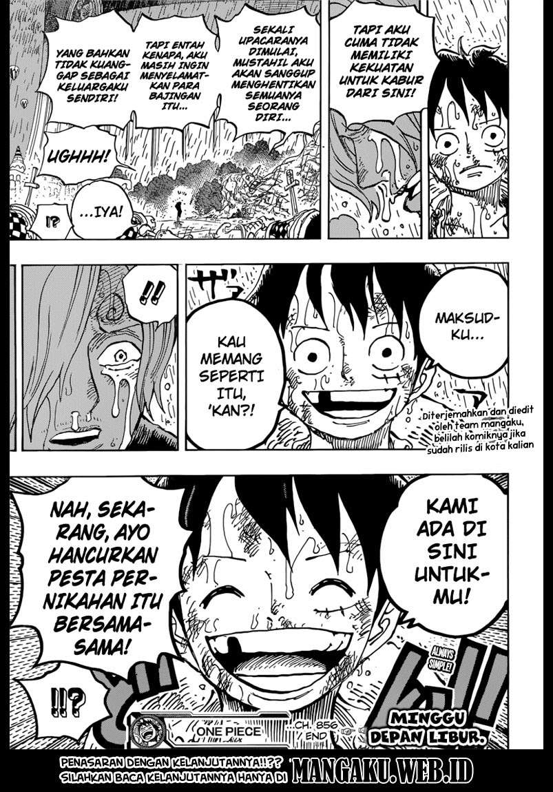 One Piece — Chapter 856, halaman 18