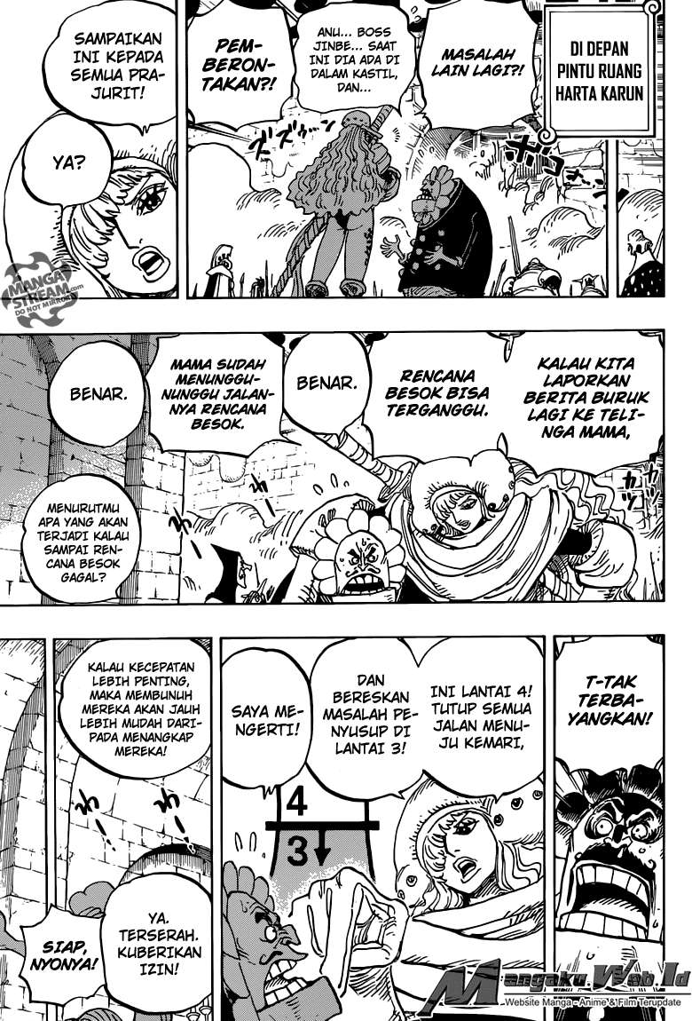 One Piece — Chapter 852, halaman 15