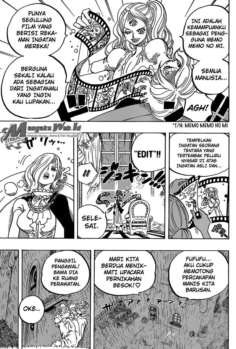 One Piece — Chapter 851, halaman 14