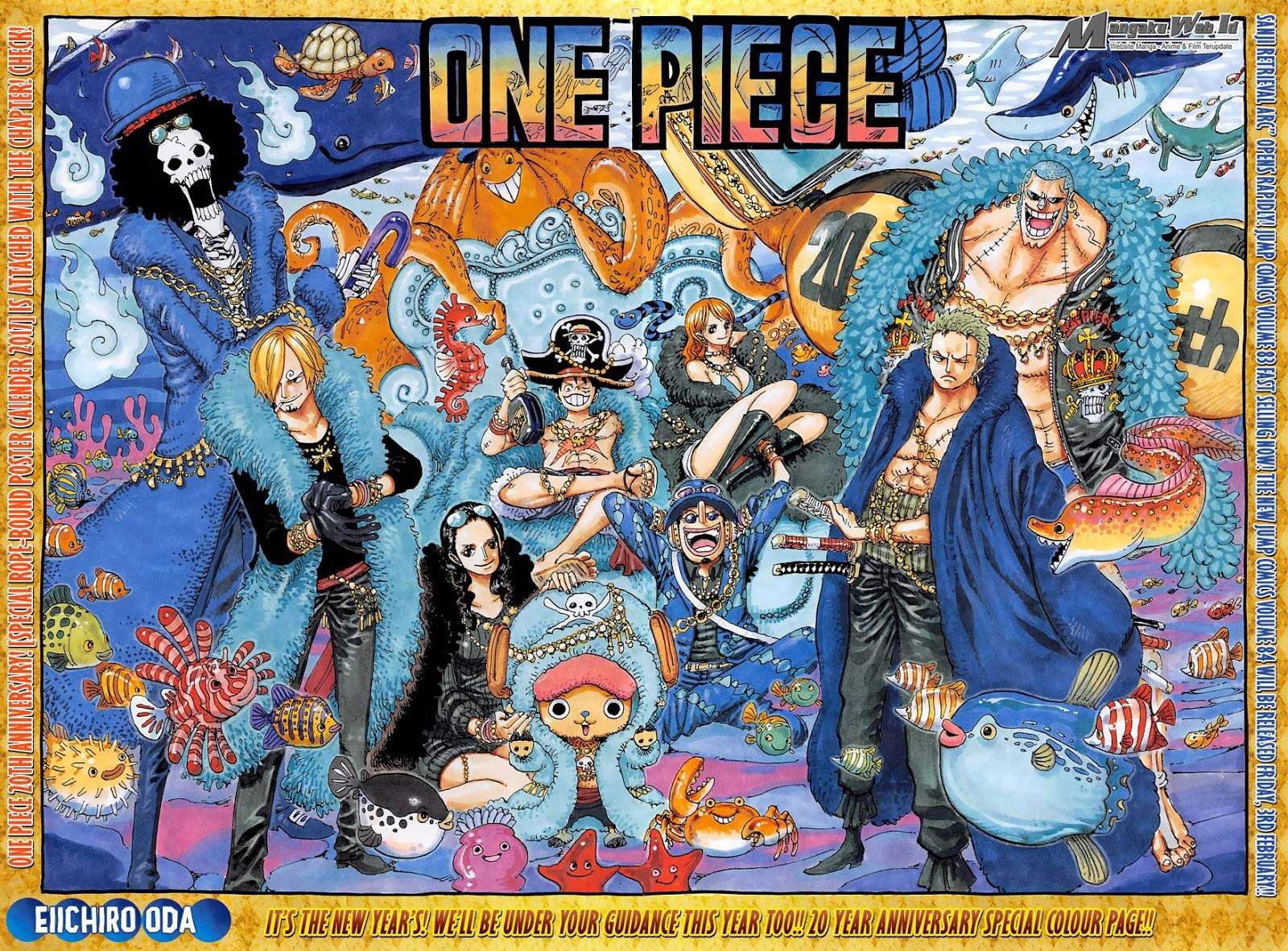 One Piece — Chapter 851, halaman 4