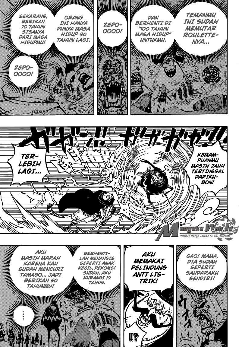 One Piece — Chapter 850, halaman 11