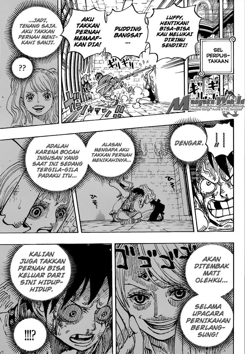 One Piece — Chapter 850, halaman 17