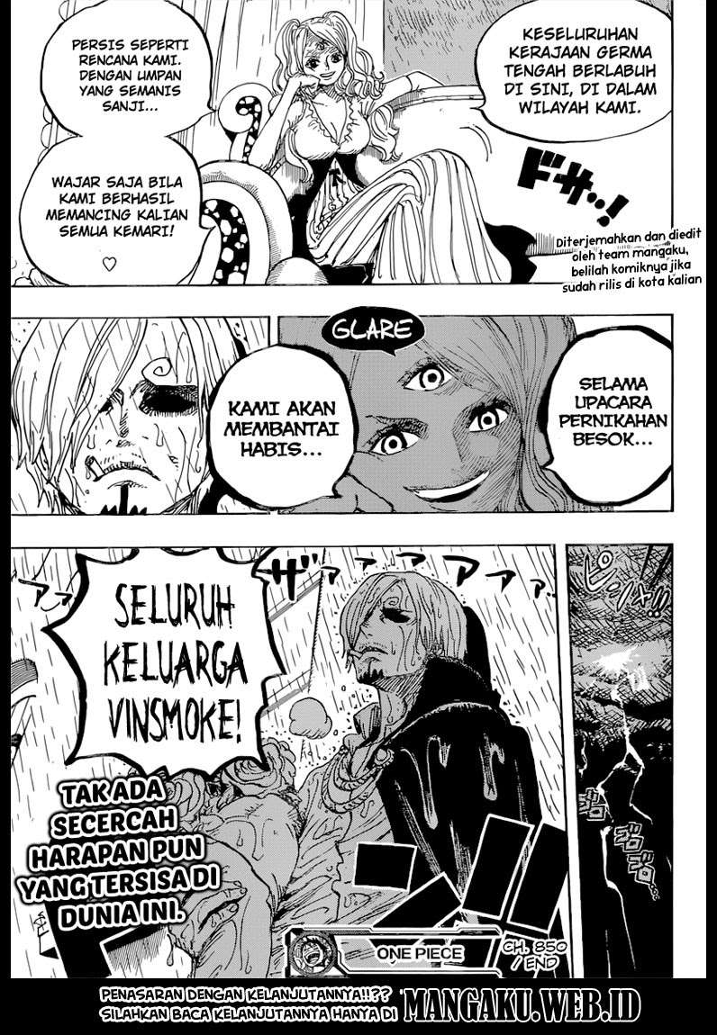 One Piece — Chapter 850, halaman 19