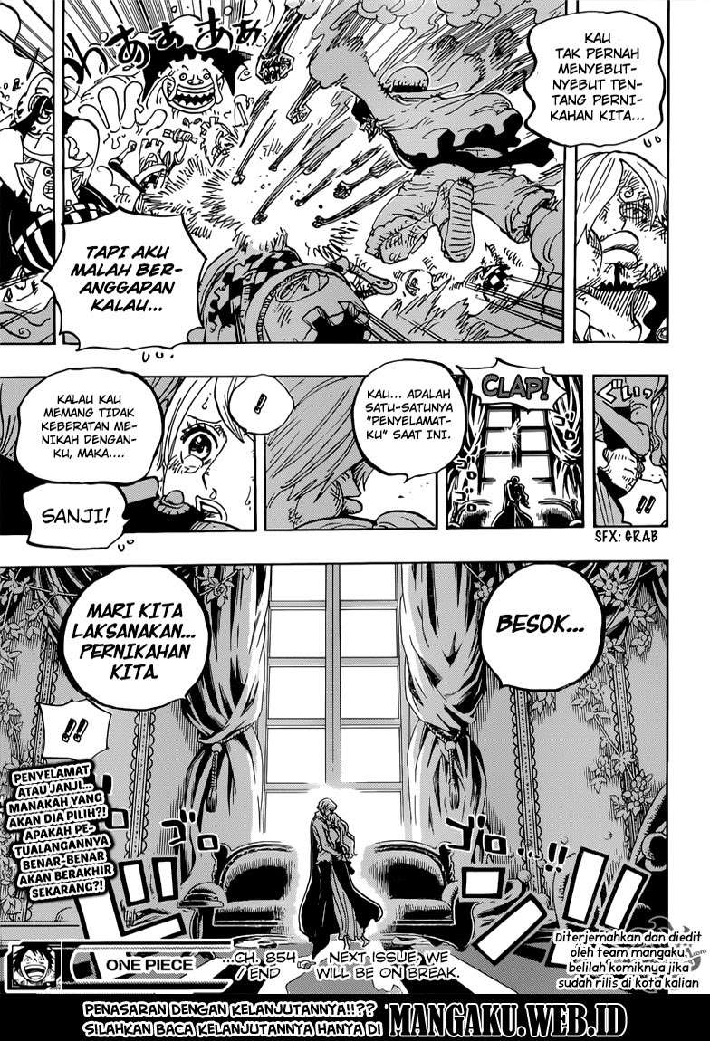 One Piece — Chapter 845, halaman 17