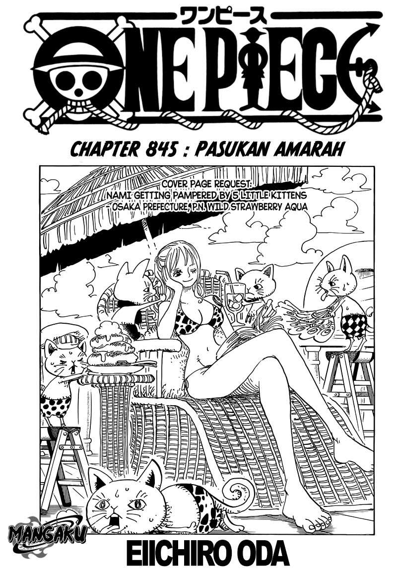 One Piece — Chapter 845, halaman 2