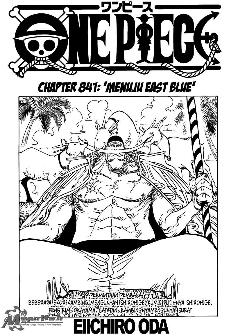 One Piece — Chapter 841, halaman 2