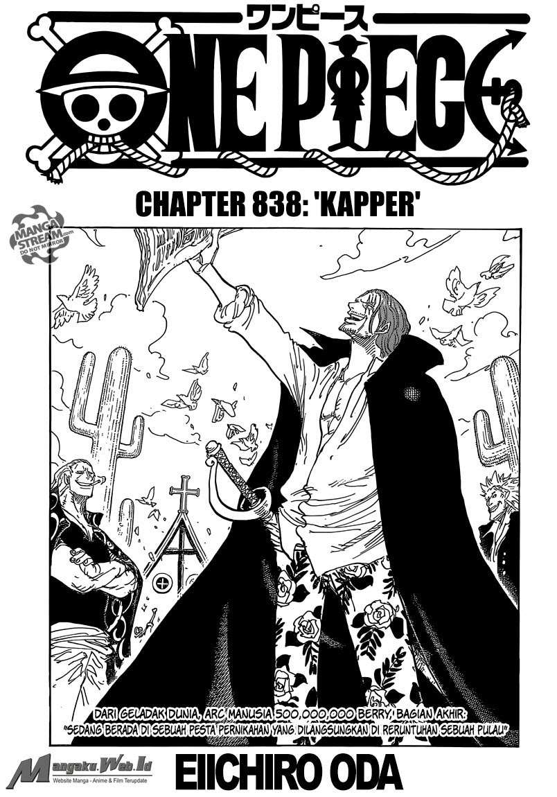 One Piece — Chapter 838, halaman 2