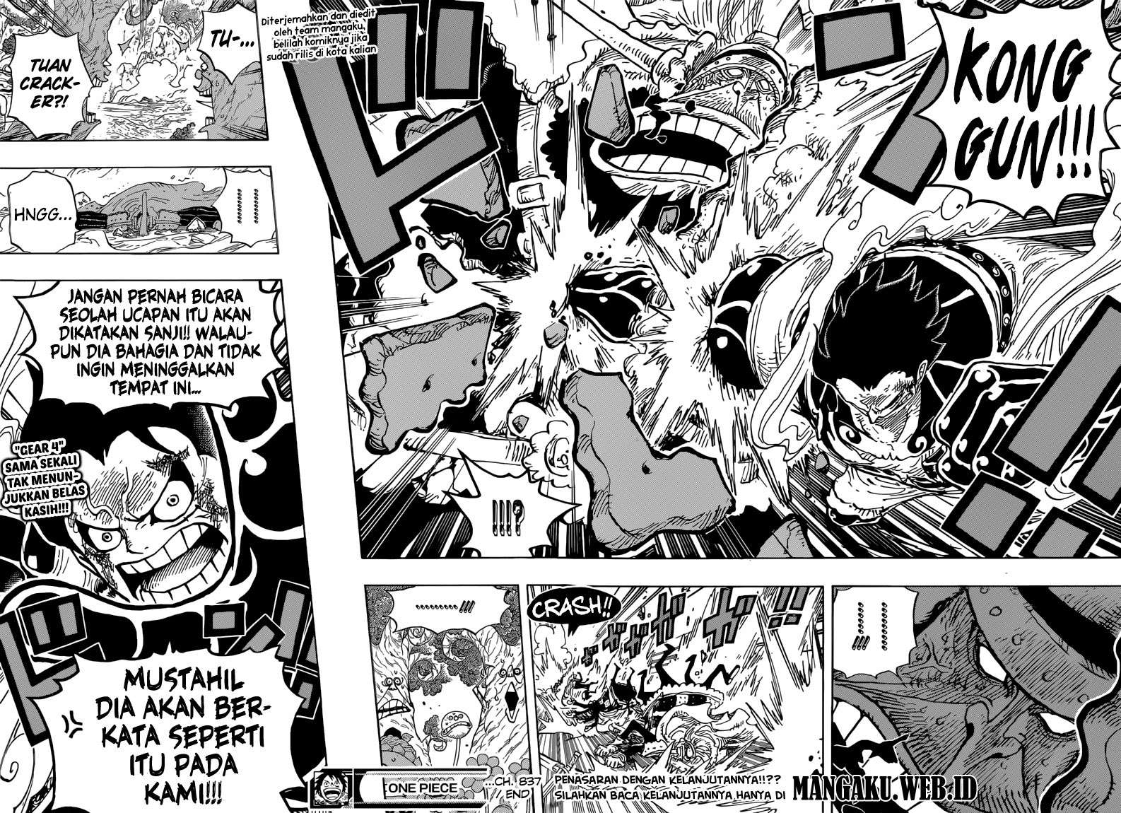 One Piece — Chapter 837, halaman 16