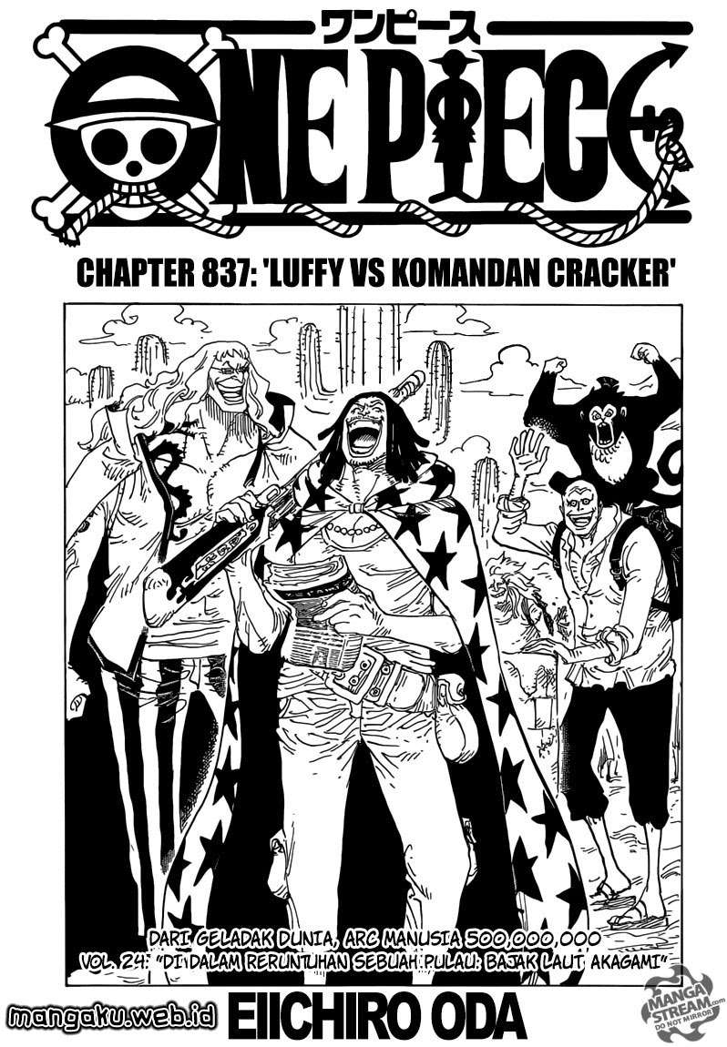 One Piece — Chapter 837, halaman 2