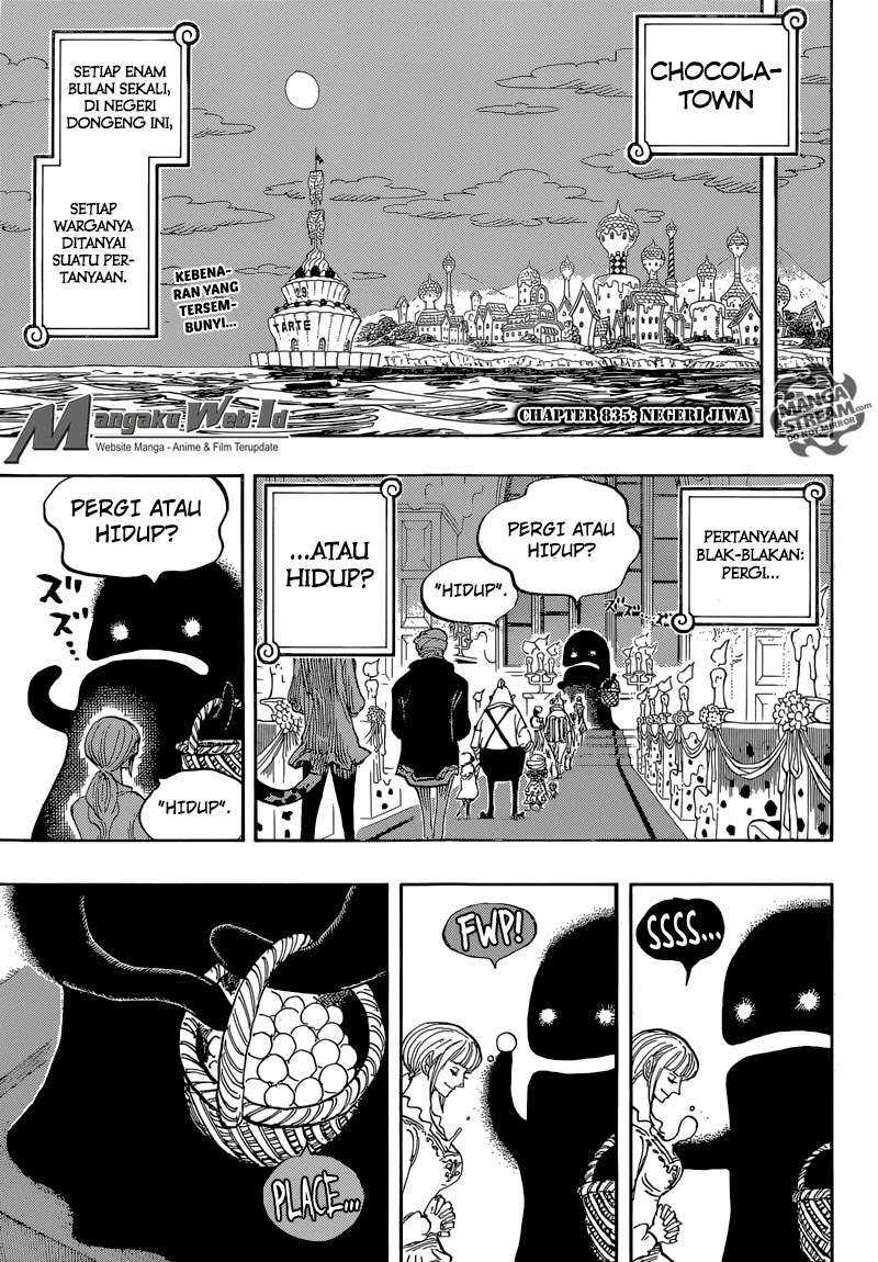 One Piece — Chapter 835, halaman 3