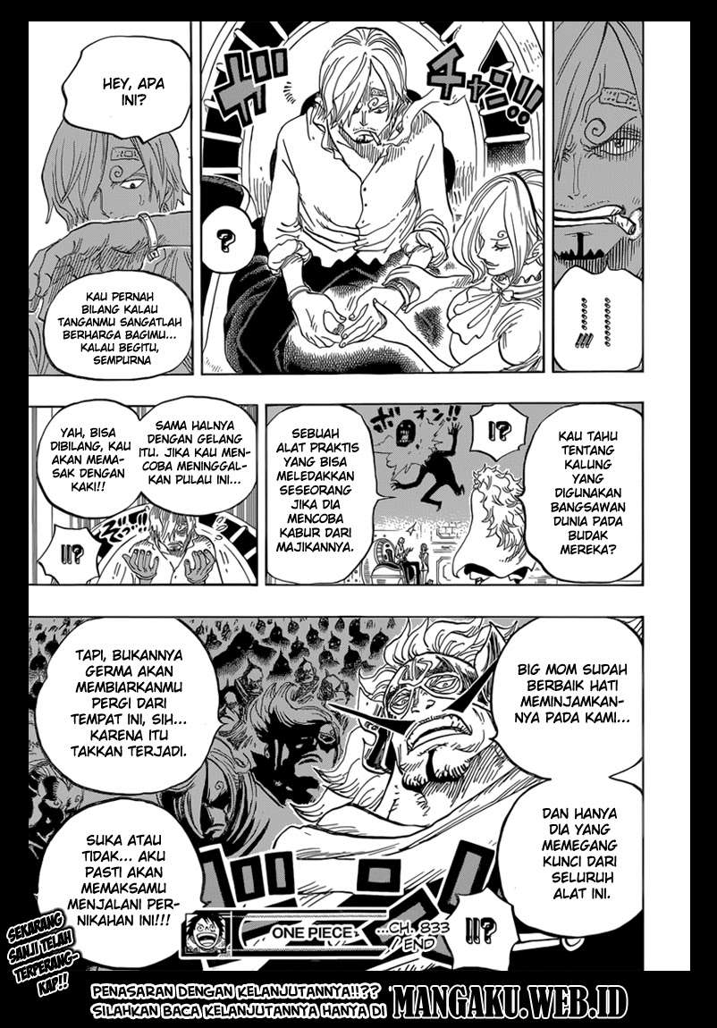 One Piece — Chapter 833, halaman 19