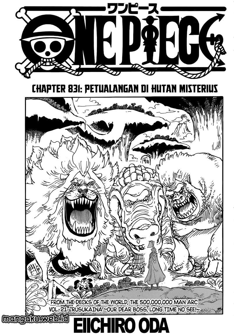One Piece — Chapter 831, halaman 2