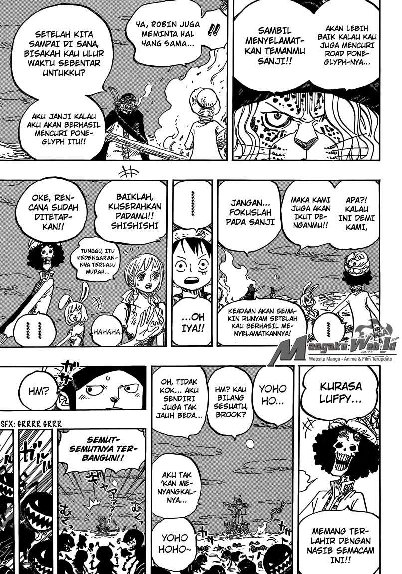 One Piece — Chapter 830, halaman 16